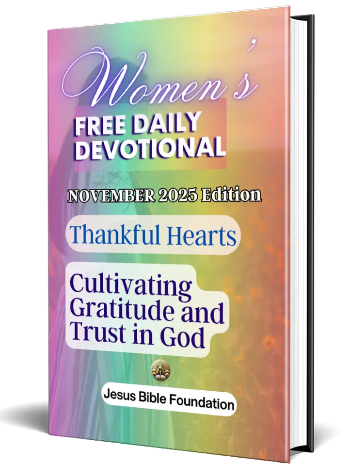 Women’s Free Daily Devotional November 2025 Edition: Thankful Hearts: Cultivating Gratitude and Trust in God product image (1)