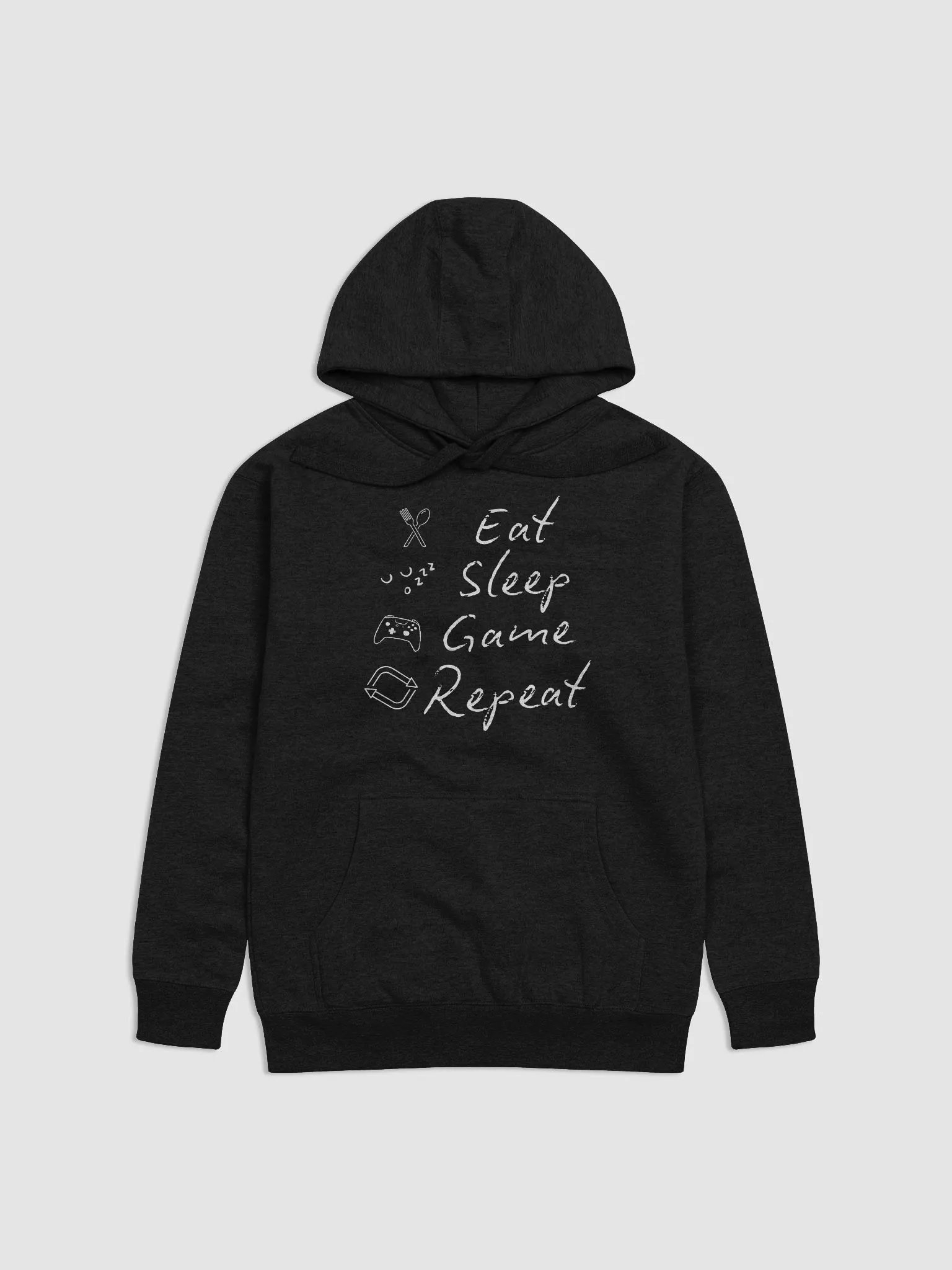 Eat Sleep Game Repeat 1 Hoodie product image (1)
