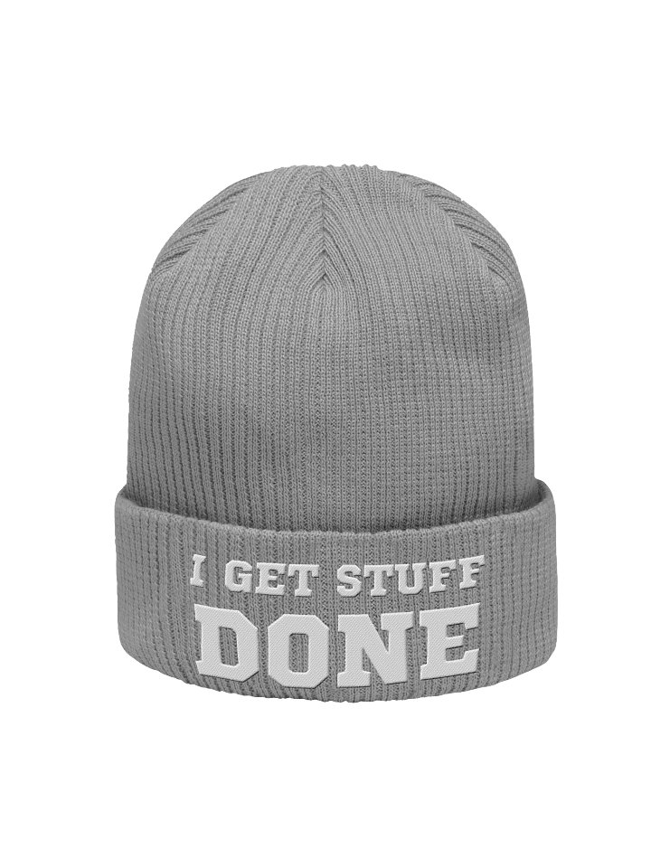 I Get Stuff Done - Embroidered Beanie product image (1)