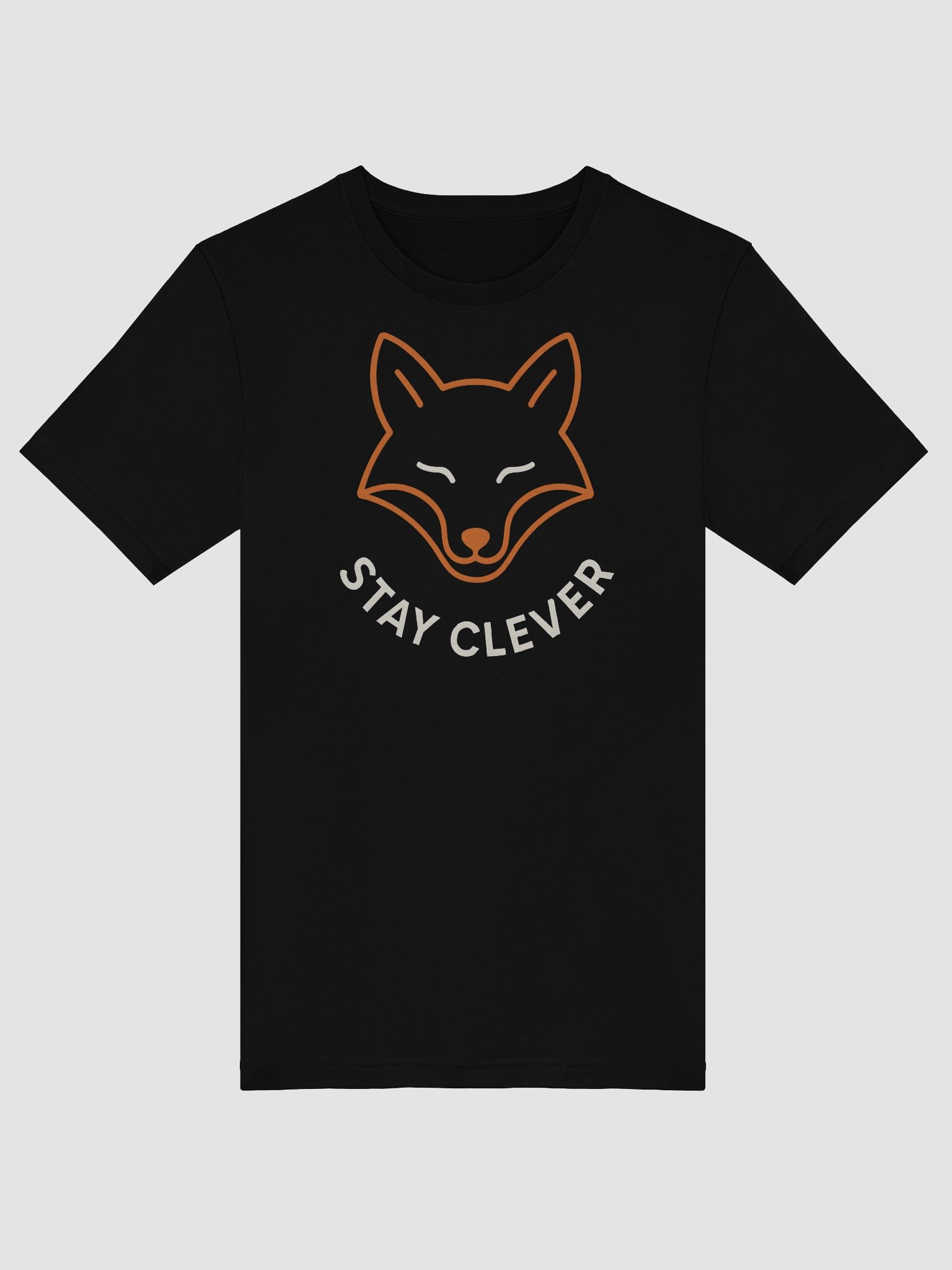 Clever Fox Minimalist T-Shirt product image (5)
