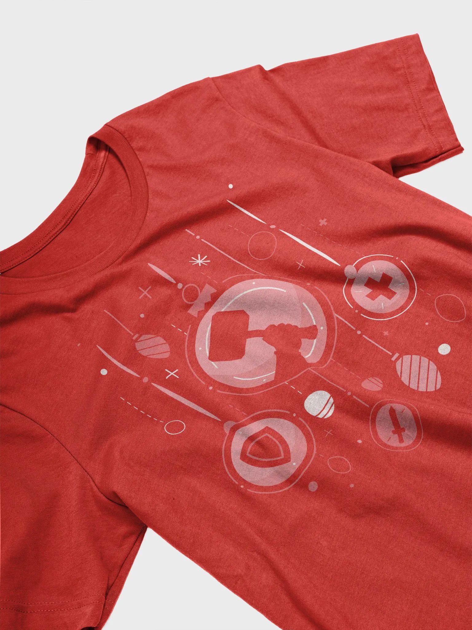 Ornaments Tee Red product image (2)
