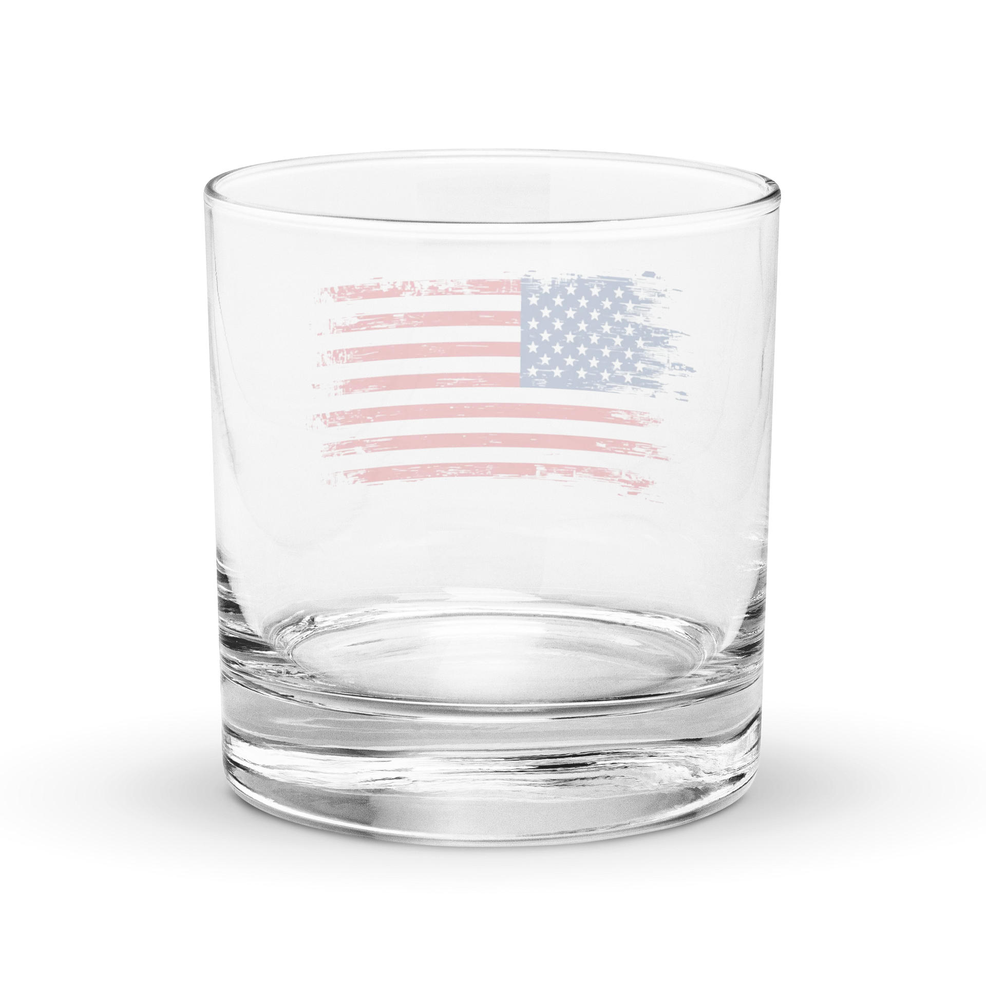 Glitched Flag Rocks Glass product image (4)