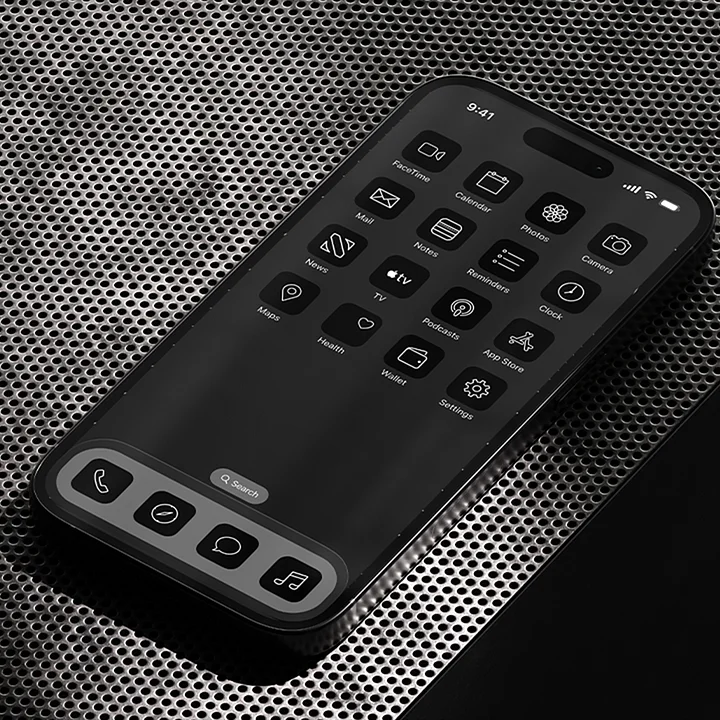 Minimal iOS Icons product image (1)