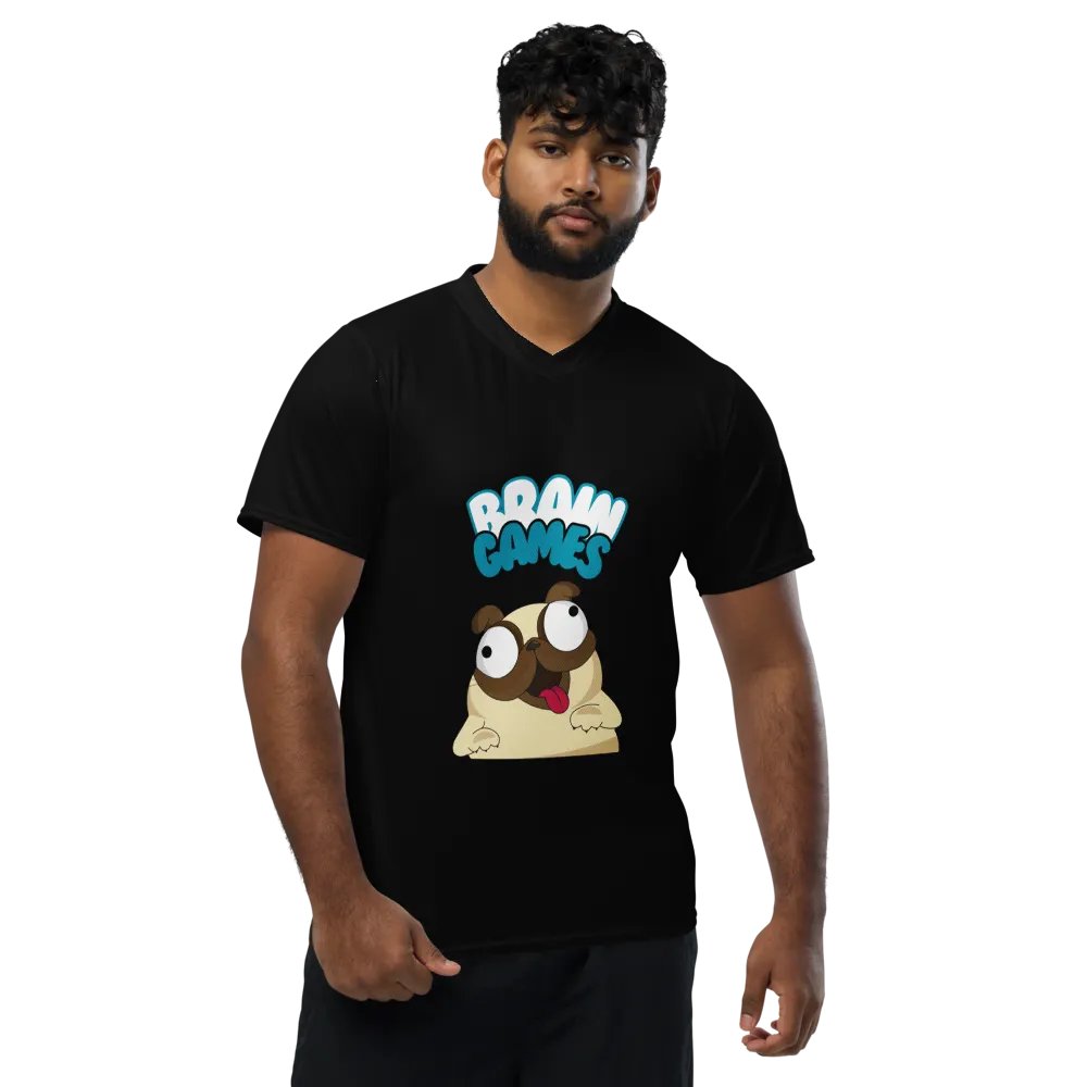 BBB Silly Pug Brain Games All-Over Print Jersey product image (1)