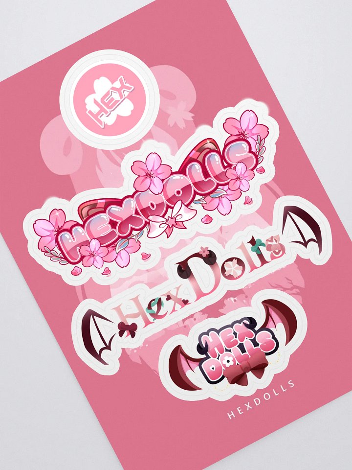 Evolution of Hex Logo Stickers product image (1)