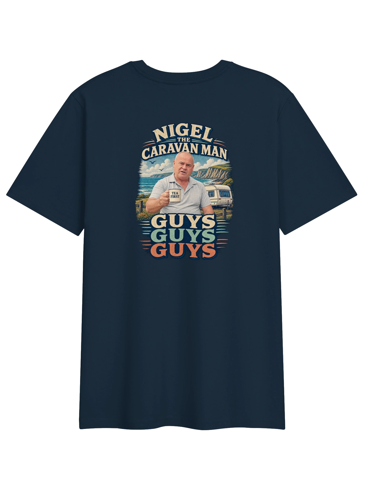 Guys Guys Guys | Unisex Navy Hero Tee product image (2)