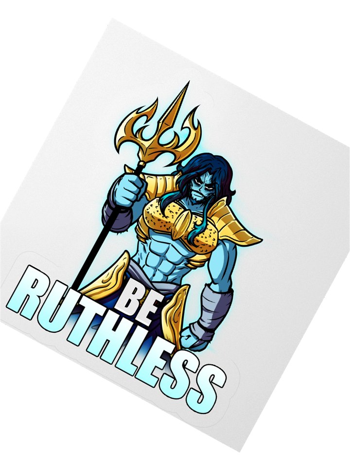 Poseidon - Be Ruthless Stickers product image (2)
