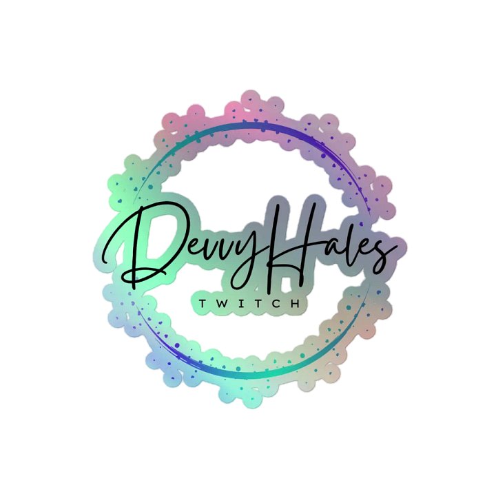 DevvyHales (Holographic Stickers) product image (1)