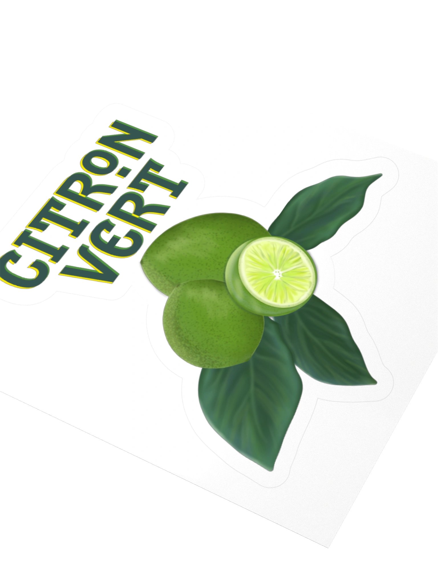 Citron Vert – Kiss Cut Sticker product image (8)