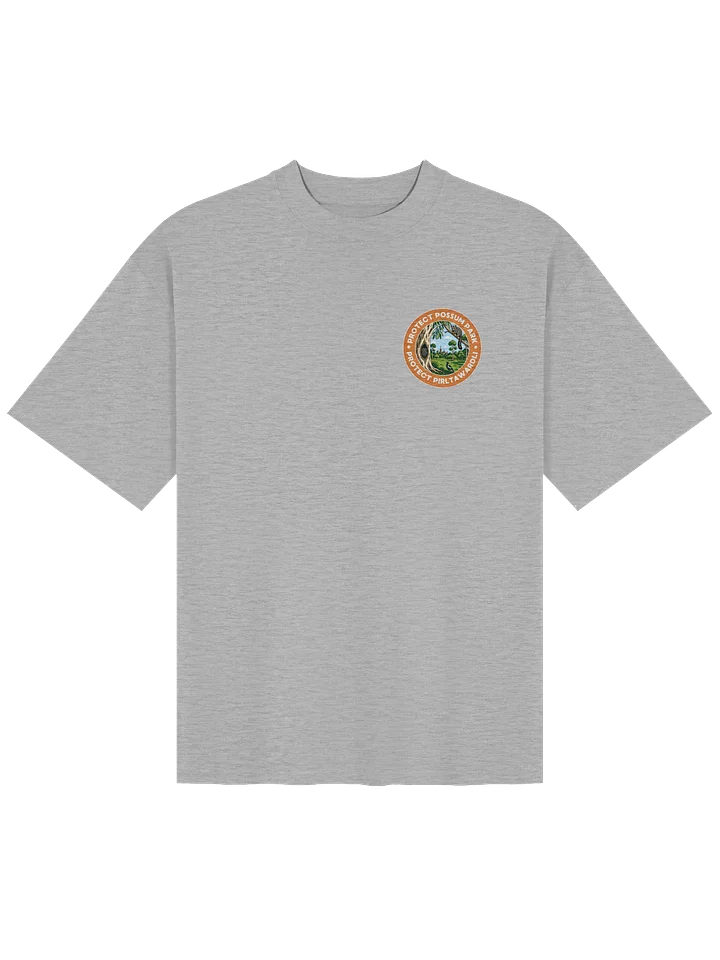 STOP THE CHOP | SC Cockatoo (Black Print) | Premium Organic Oversized T-Shirt product image (2)