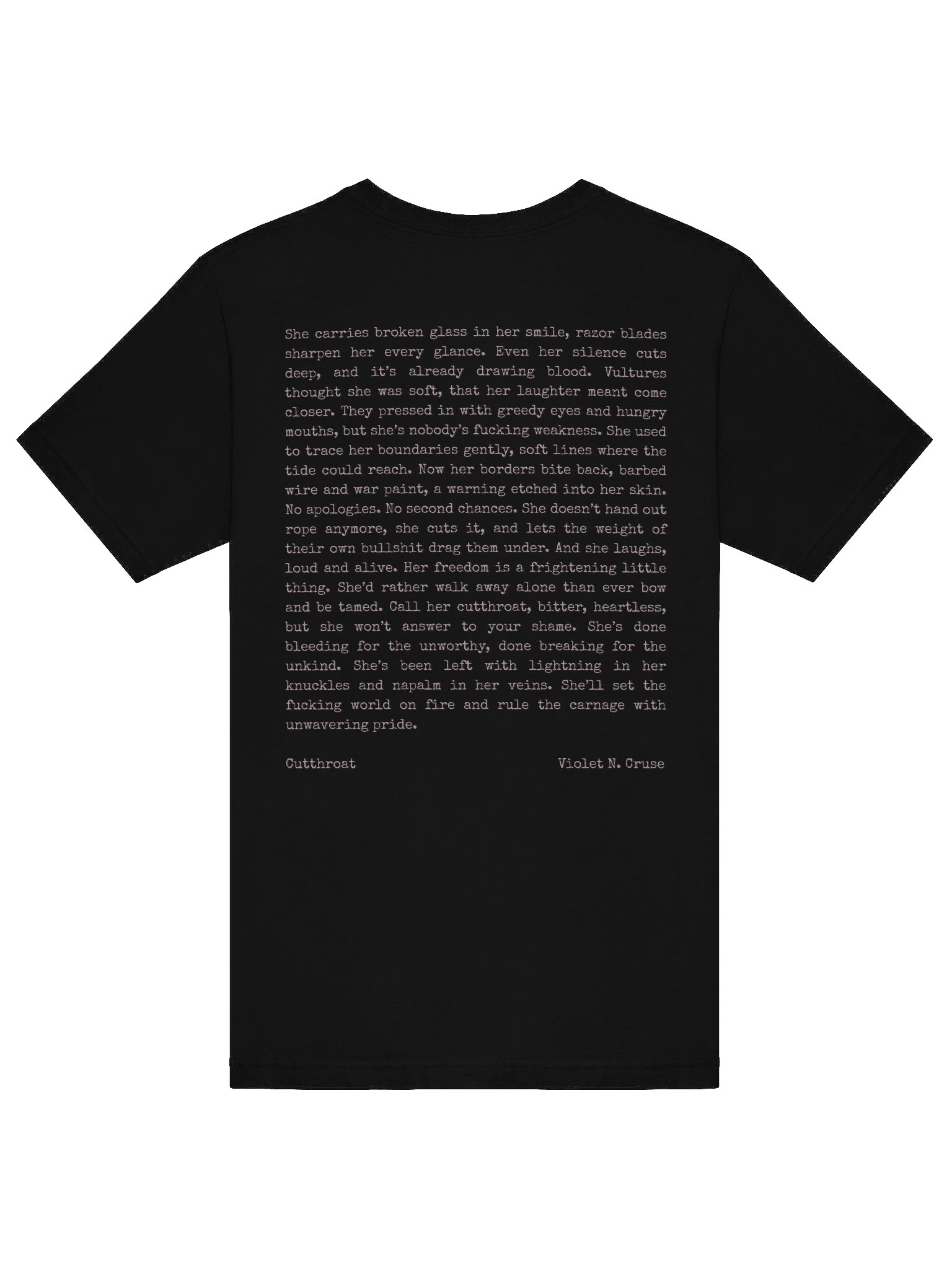 Cutthroat Tshirt product image (17)