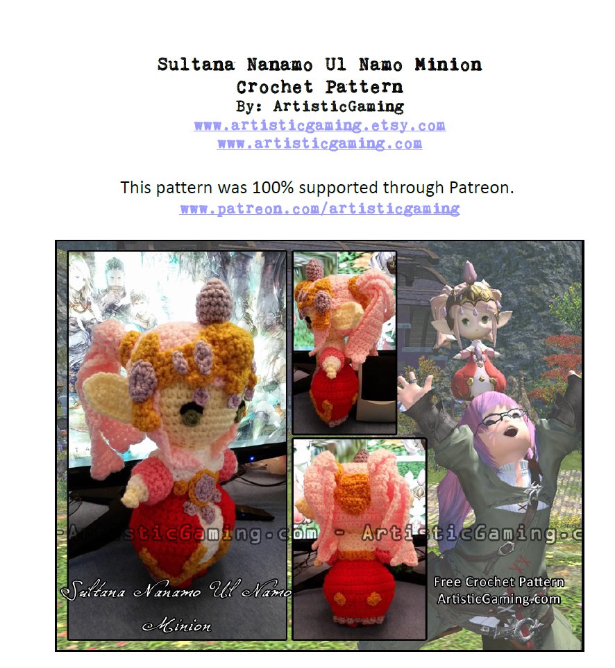Fantasy Patreon Crochet Patterns product image (7)