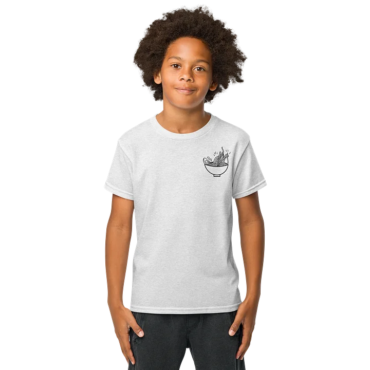 Youth Typography Comfort T-Shirt Light product image (1)