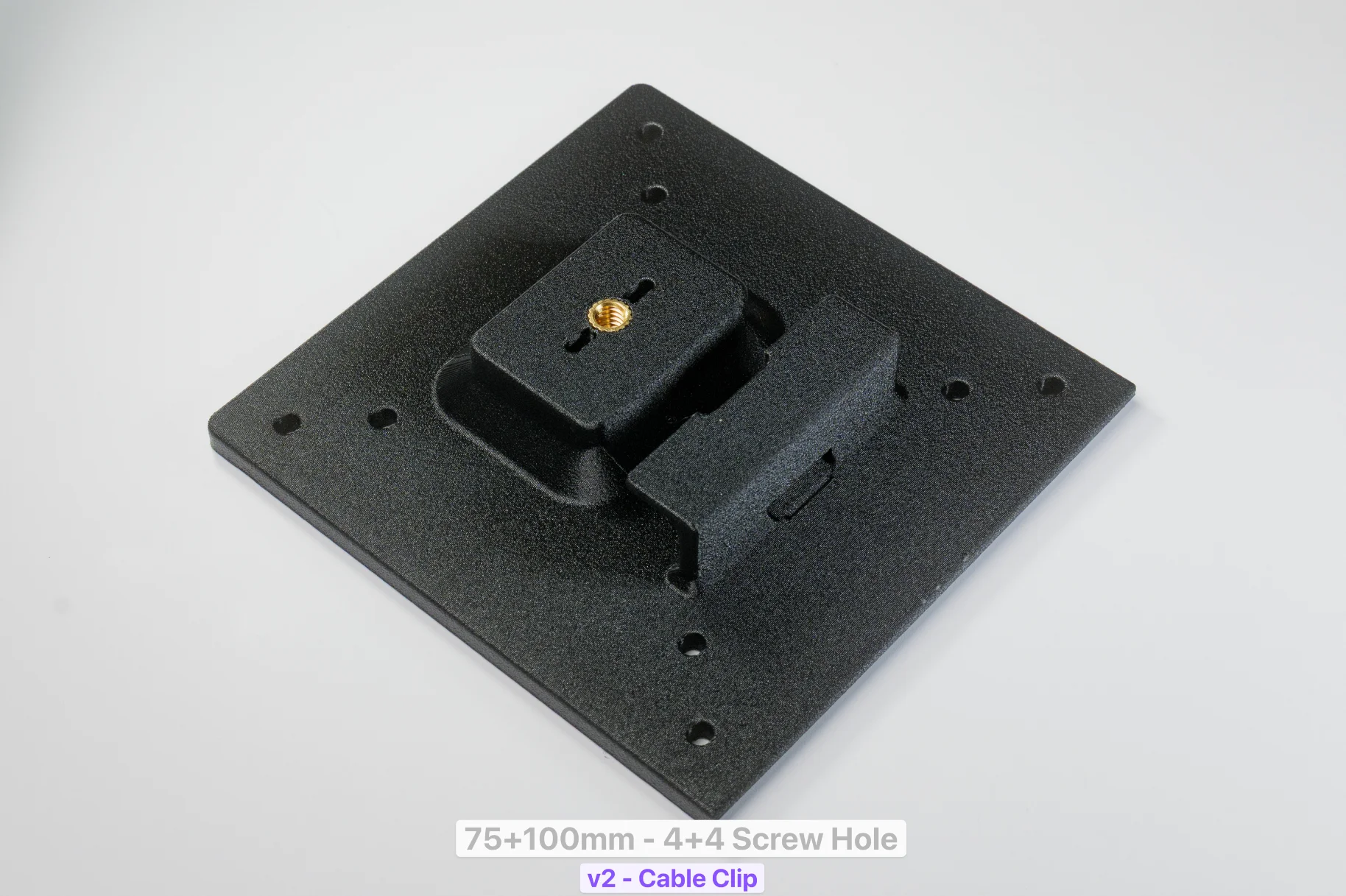 Portable Monitor 75+100mm VESA Adapter (4-Screw Version) product image (2)