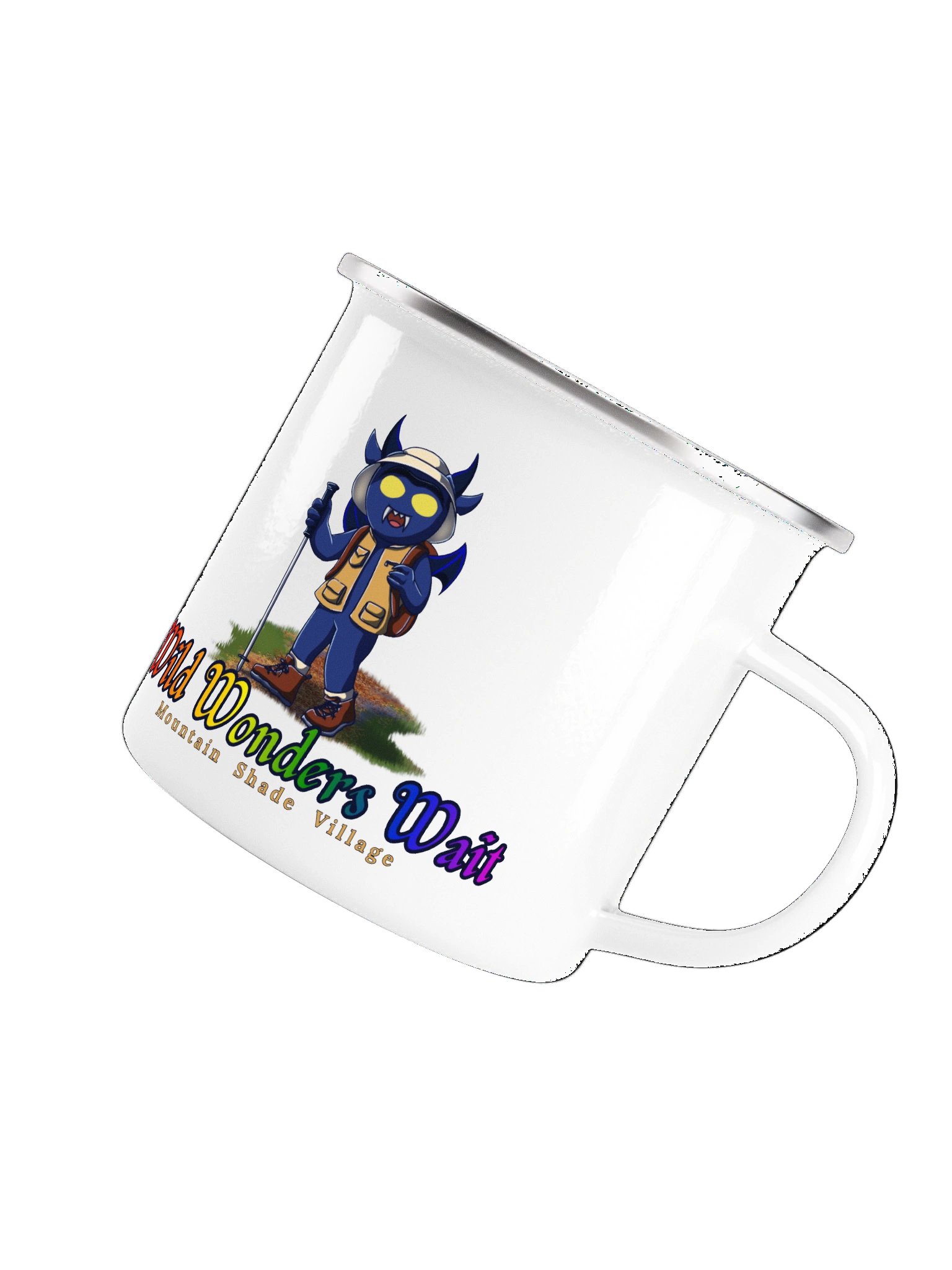 Wild Wonders Await Enamelware Mug product image (5)