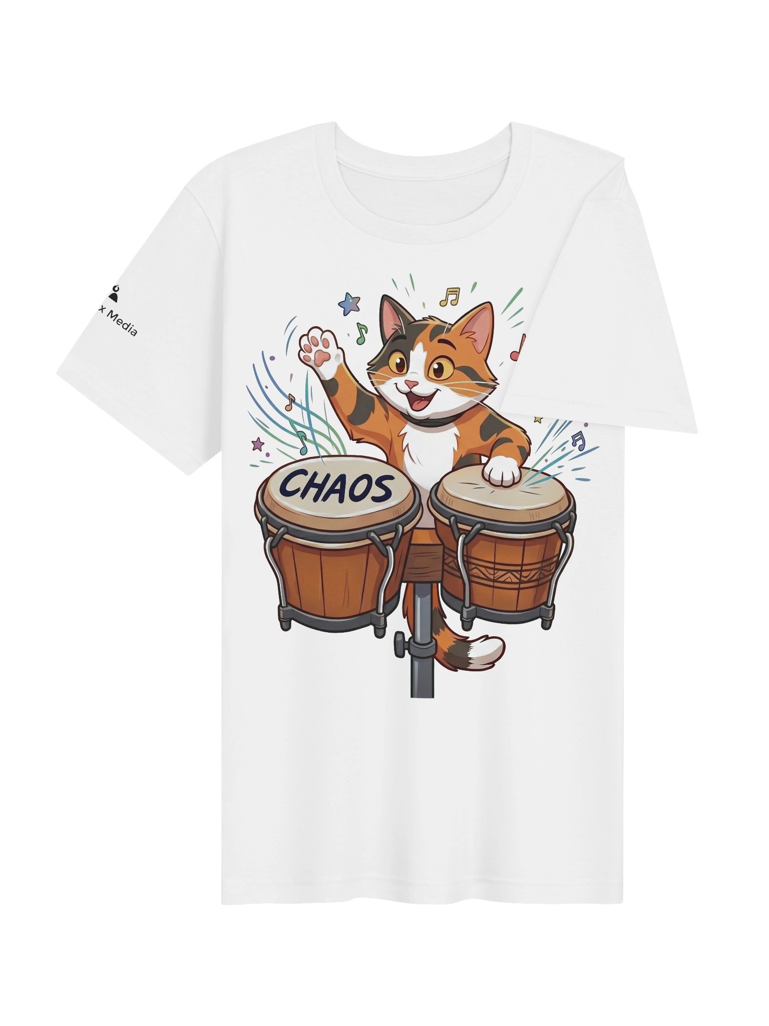Chaos Bongo Cat Tee - Light Colors product image (55)