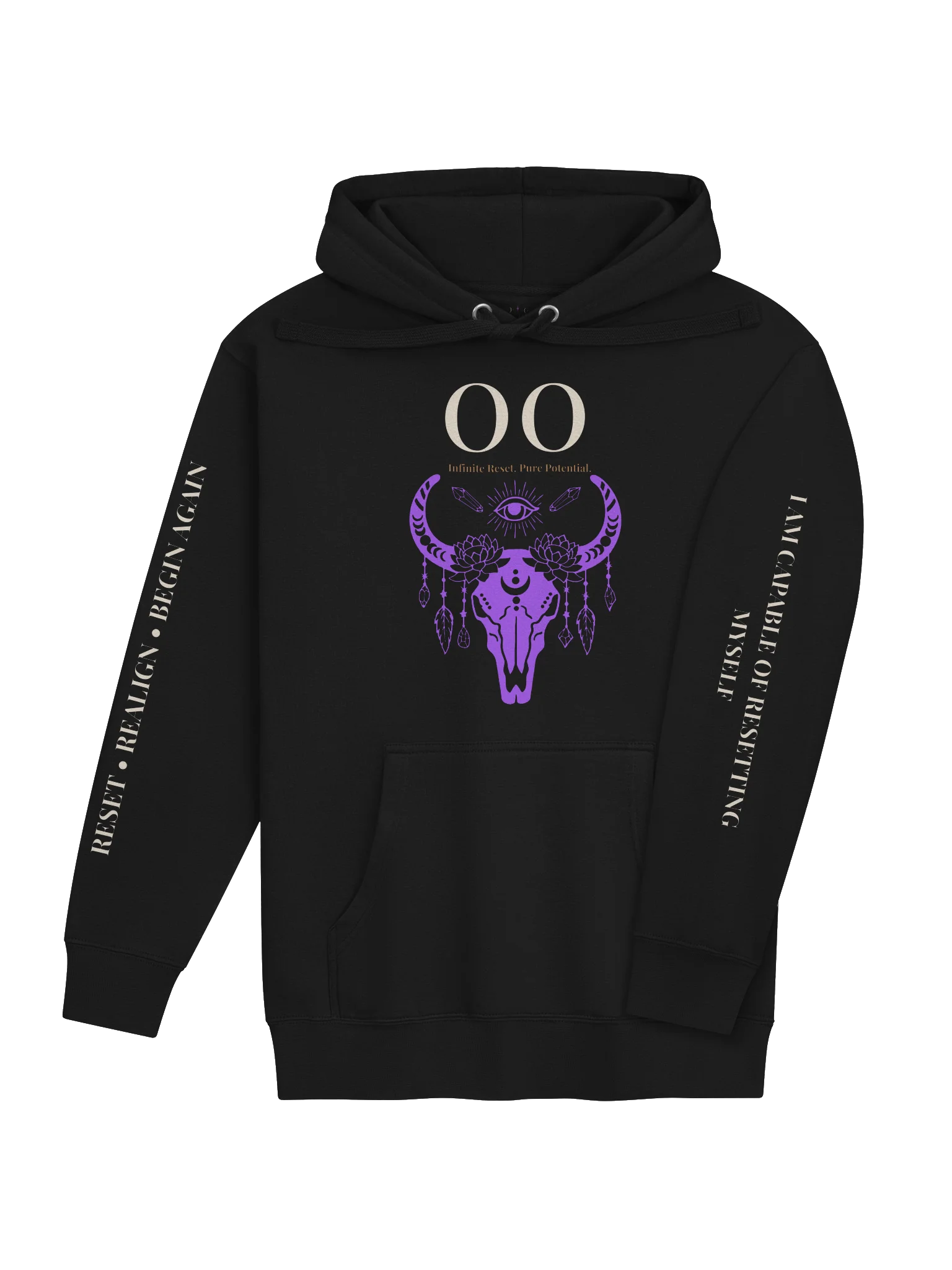 00 — Infinite Reset | Pure Potential Hoodie product image (4)