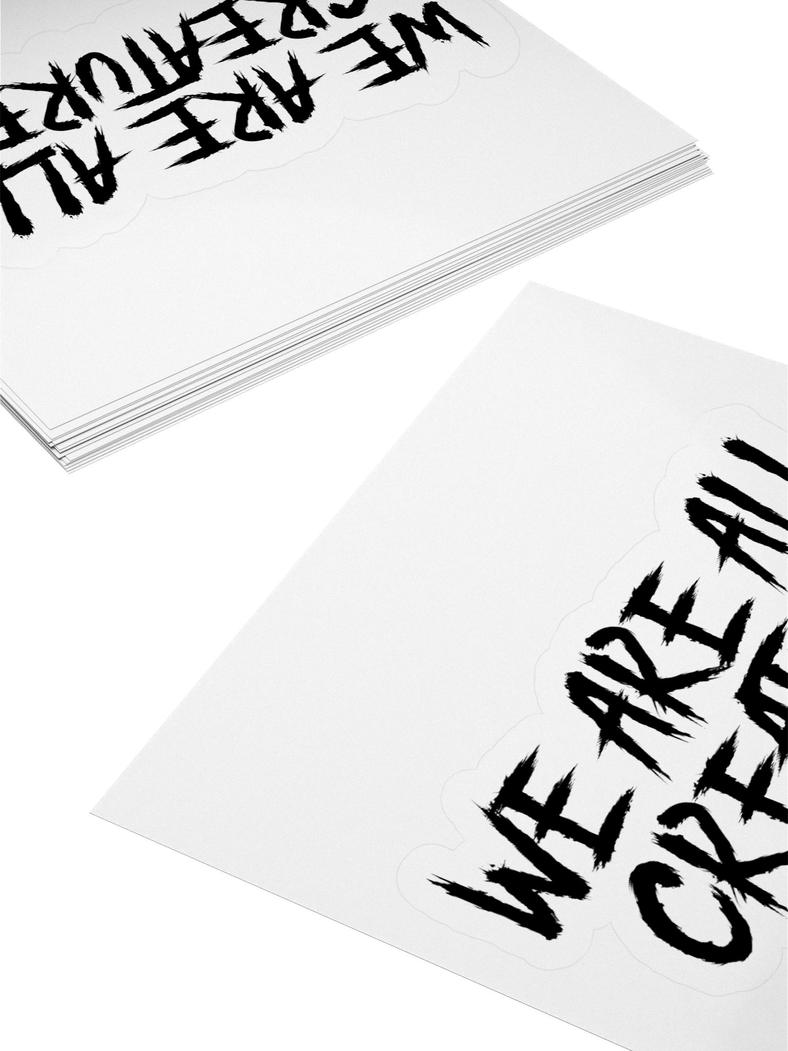 We Are All Creatures Sticker product image (10)