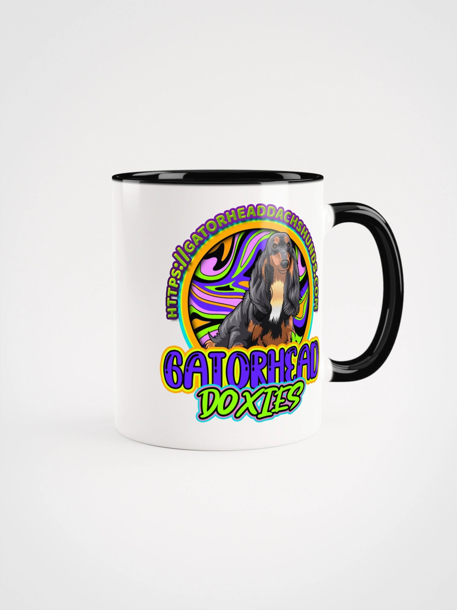Gatorhead Dachshund coffee cup product image (2)