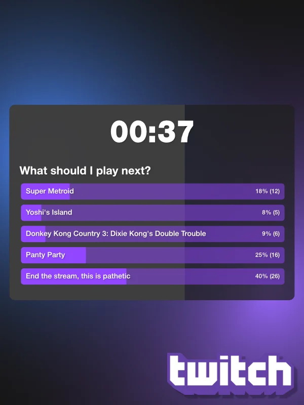 Twitch Polls product image (1)