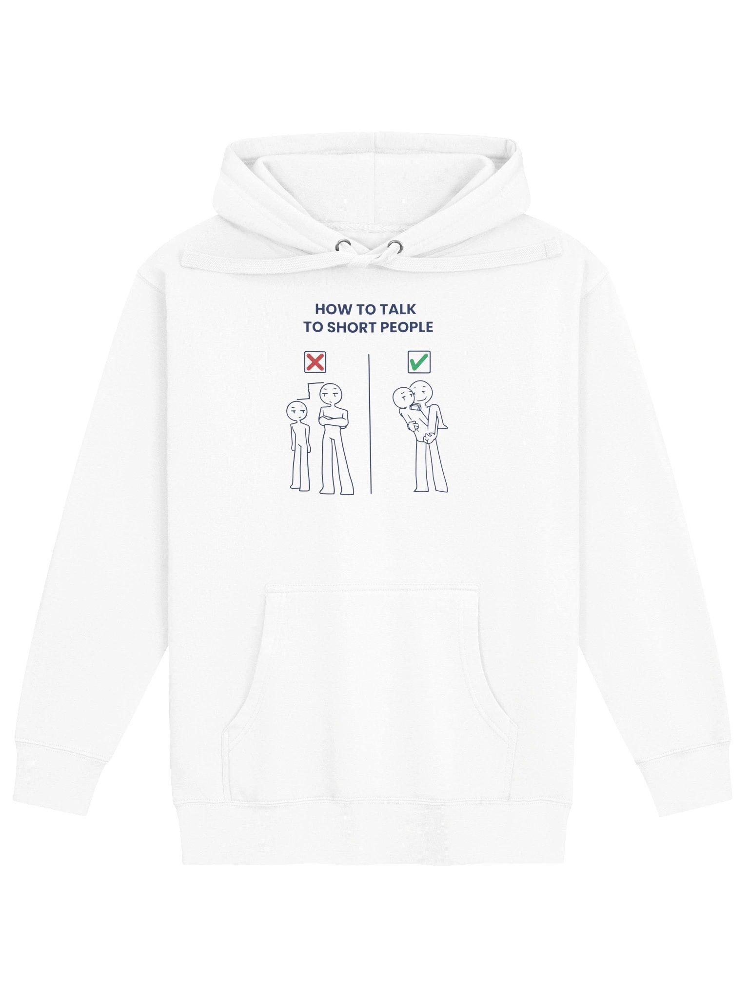 How To Talk To Short People Funny Graphic | Sarcastic Meme product image (1)