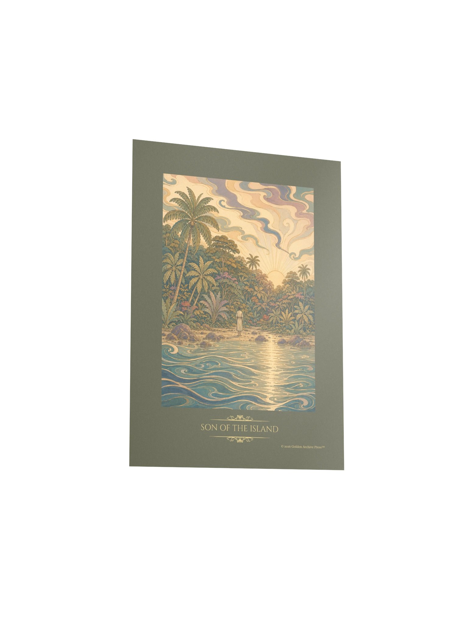 Son of the Island — Art Nouveau Art Print (Return Home) product image (20)
