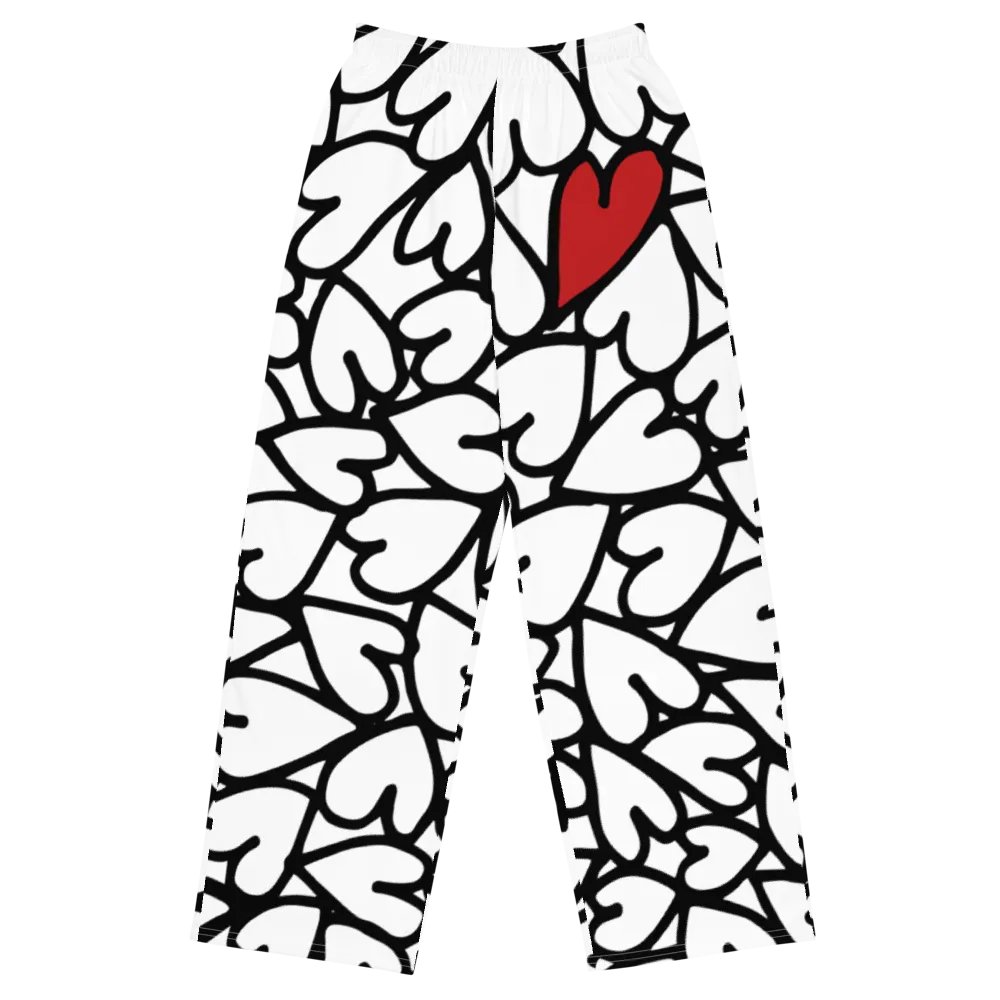 Have A Heart Wide-Leg Pants product image (1)
