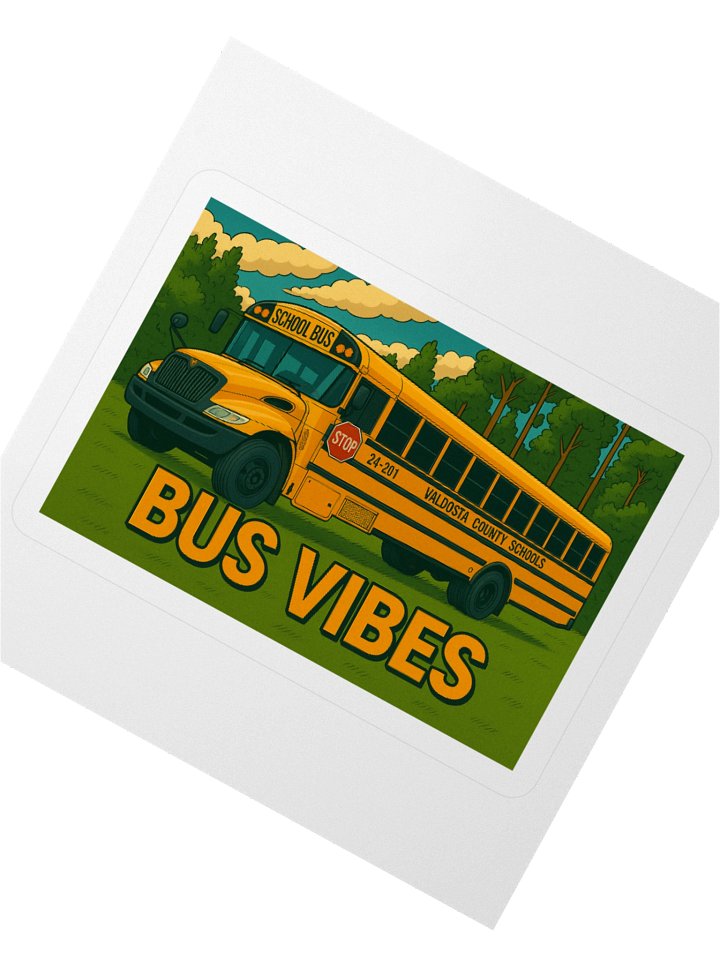 School Bus Vibes Sticker Pack product image (2)