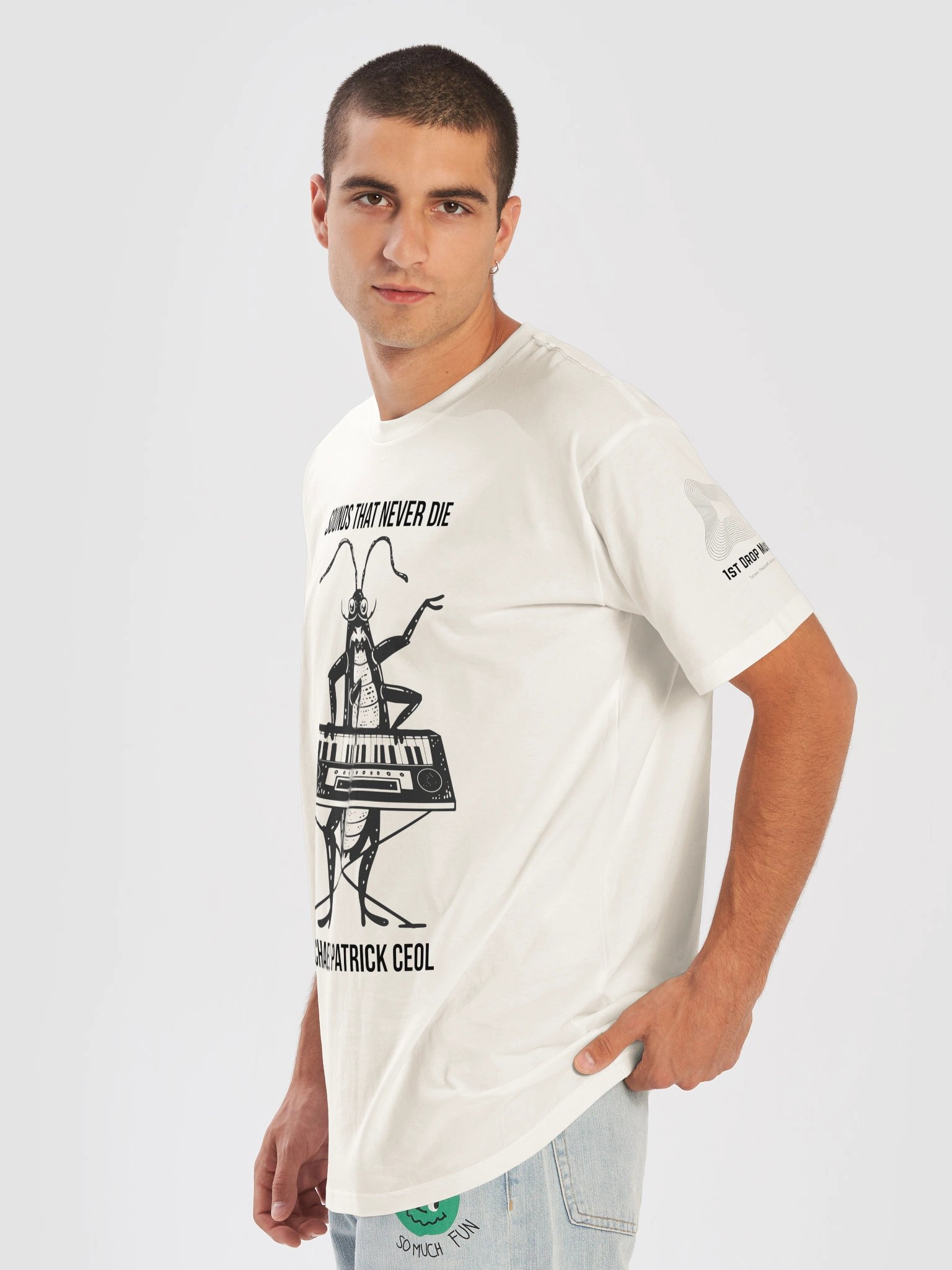 Michael Patrick Ceol - Sounds That Never Die Roach T-shirt product image (7)
