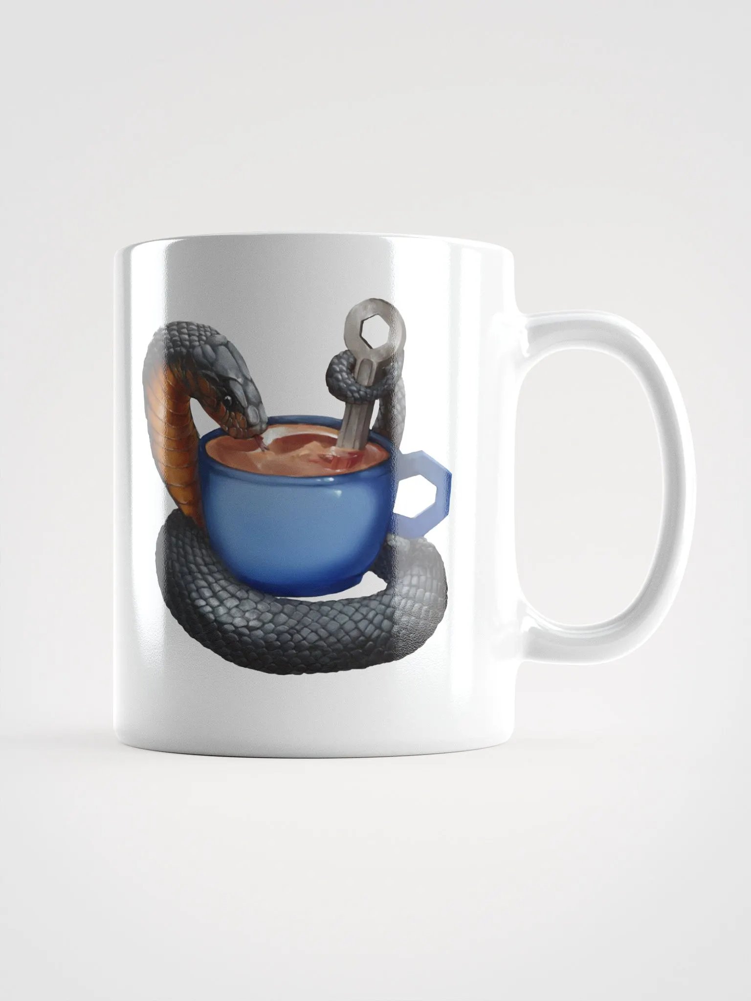Double Snek Mug product image (1)