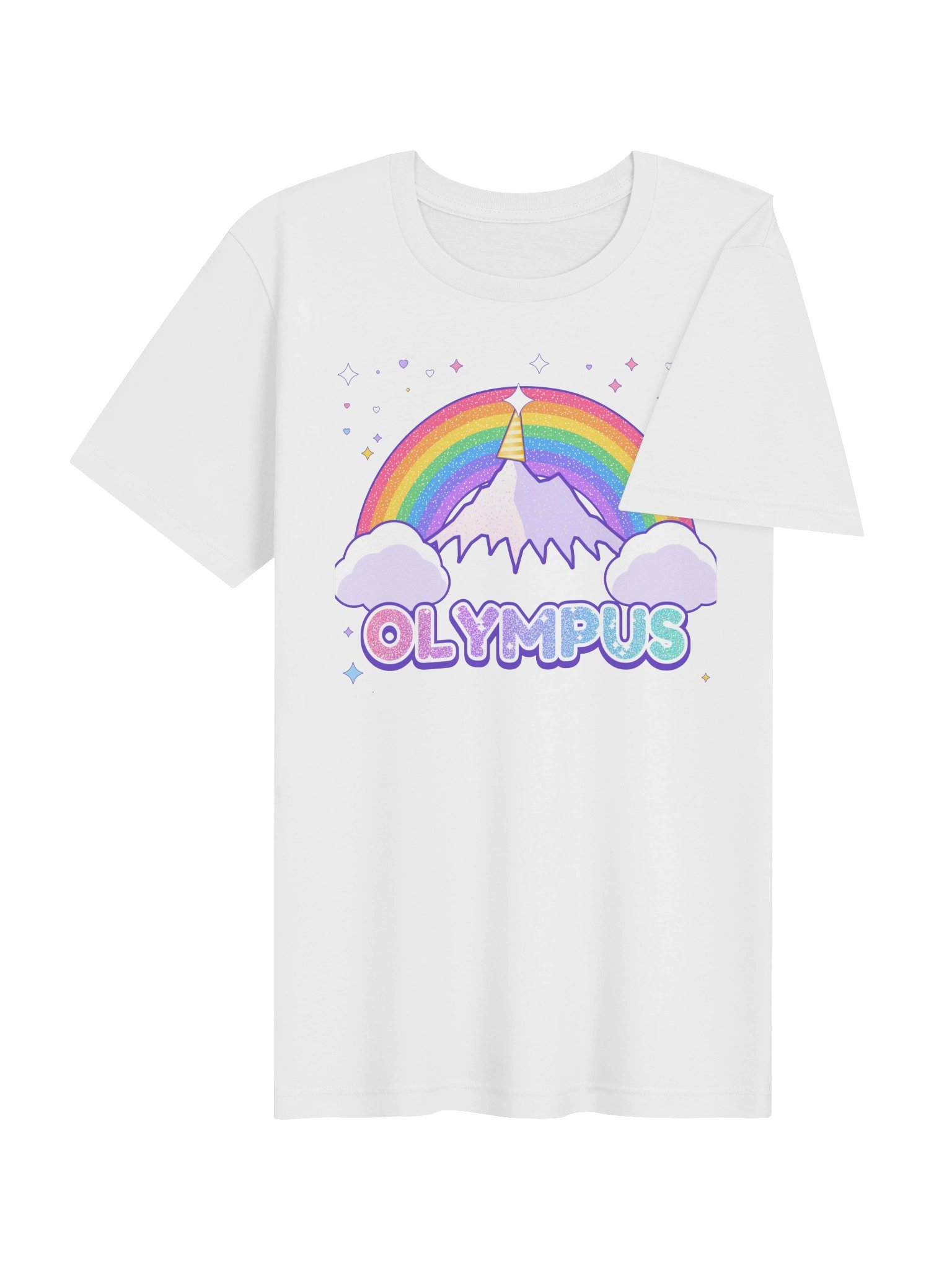 Olympus Edition: Glitter Unicorn Tee product image (10)