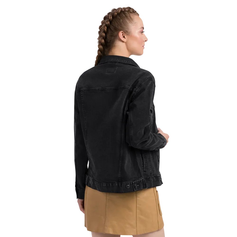 Halethulu Logo Denim Jacket product image (8)
