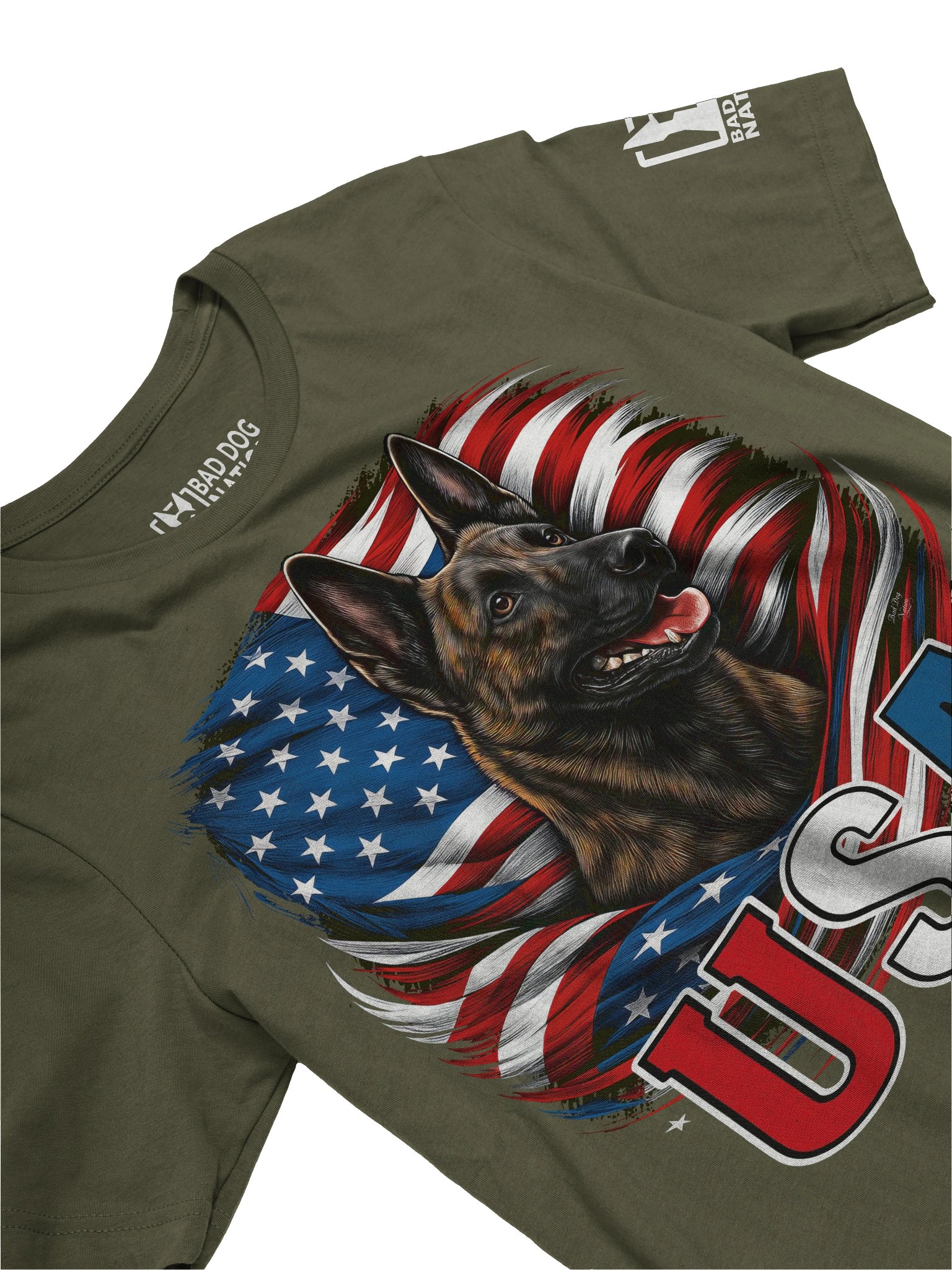 USA Dutch Shepherd - Premium Adult Unisex T-shirt product image (3)