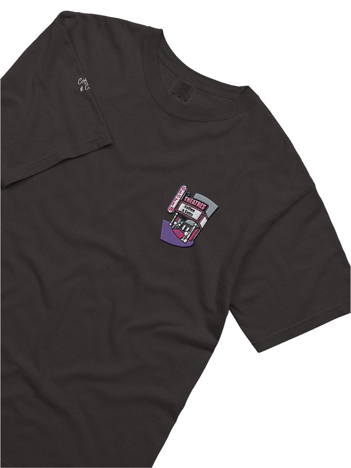 Super Soft Gloria Theatres Comfort Colors T-Shirt W/ Embroidered (Stitched) Design - Nine Color Options product image (1)