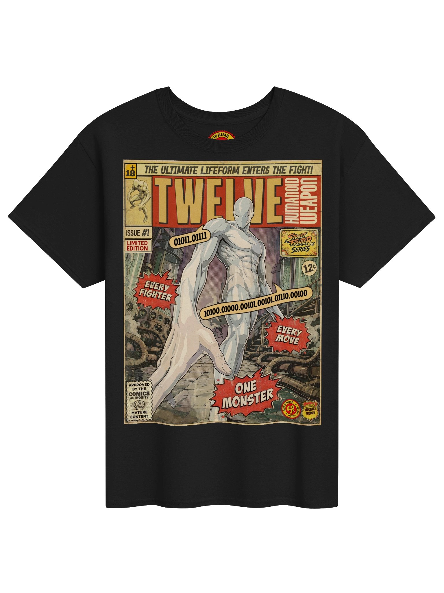 Twelve Comic Art Gaming T-Shirt product image (1)