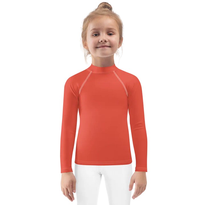 Red Toddlers Long Sleeve Shirt product image (1)