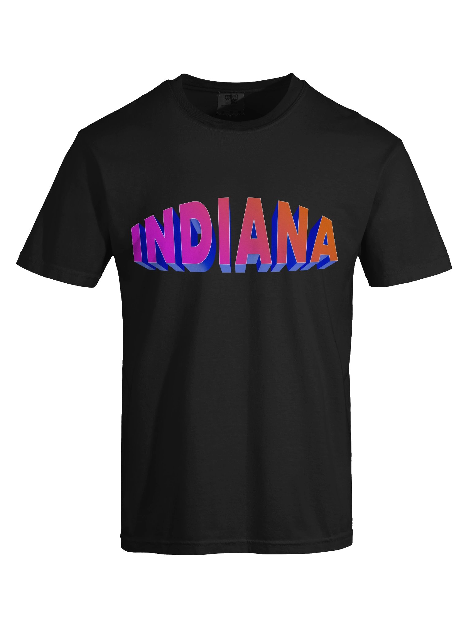 INDIANA 3D Gradient Comfort Colors Tee product image (7)