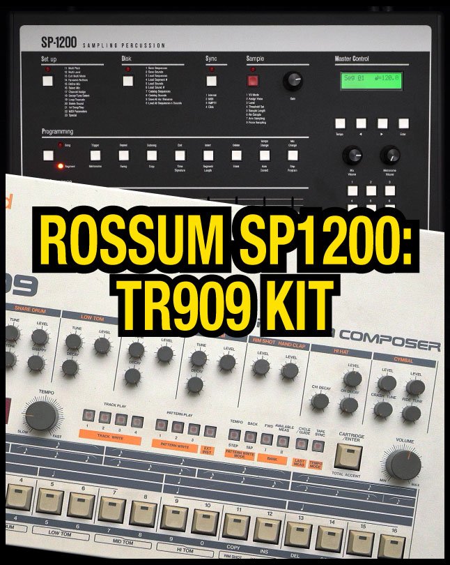 Rossum SP1200: TR909 Kit product image (1)