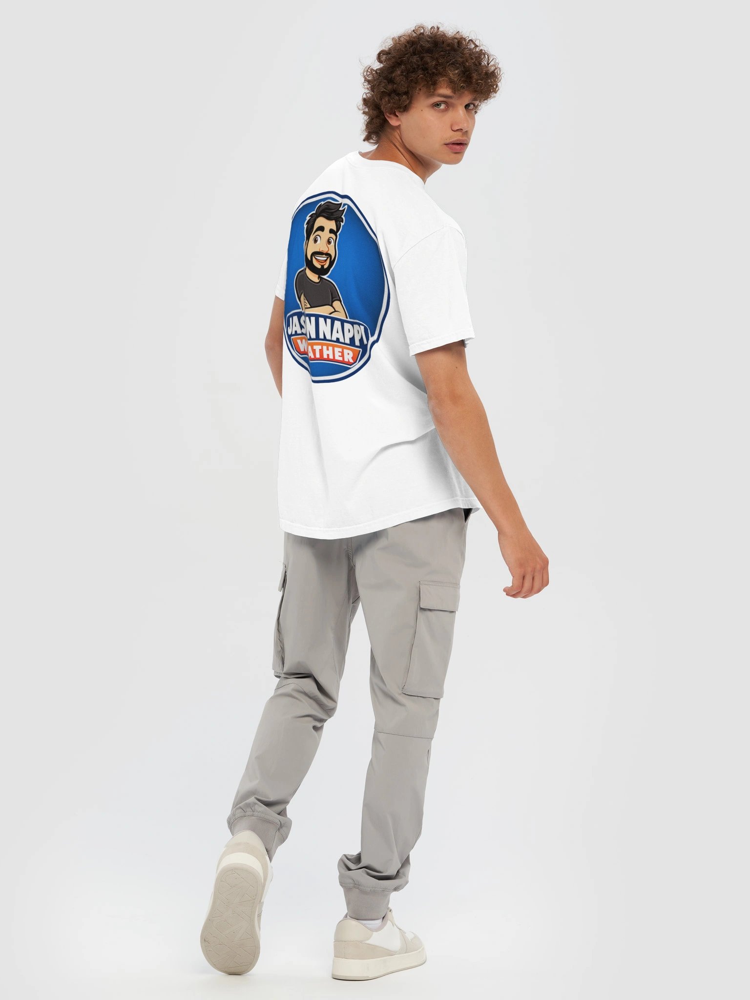 Jason Nappi Weather Signature Logo Tee White product image (8)