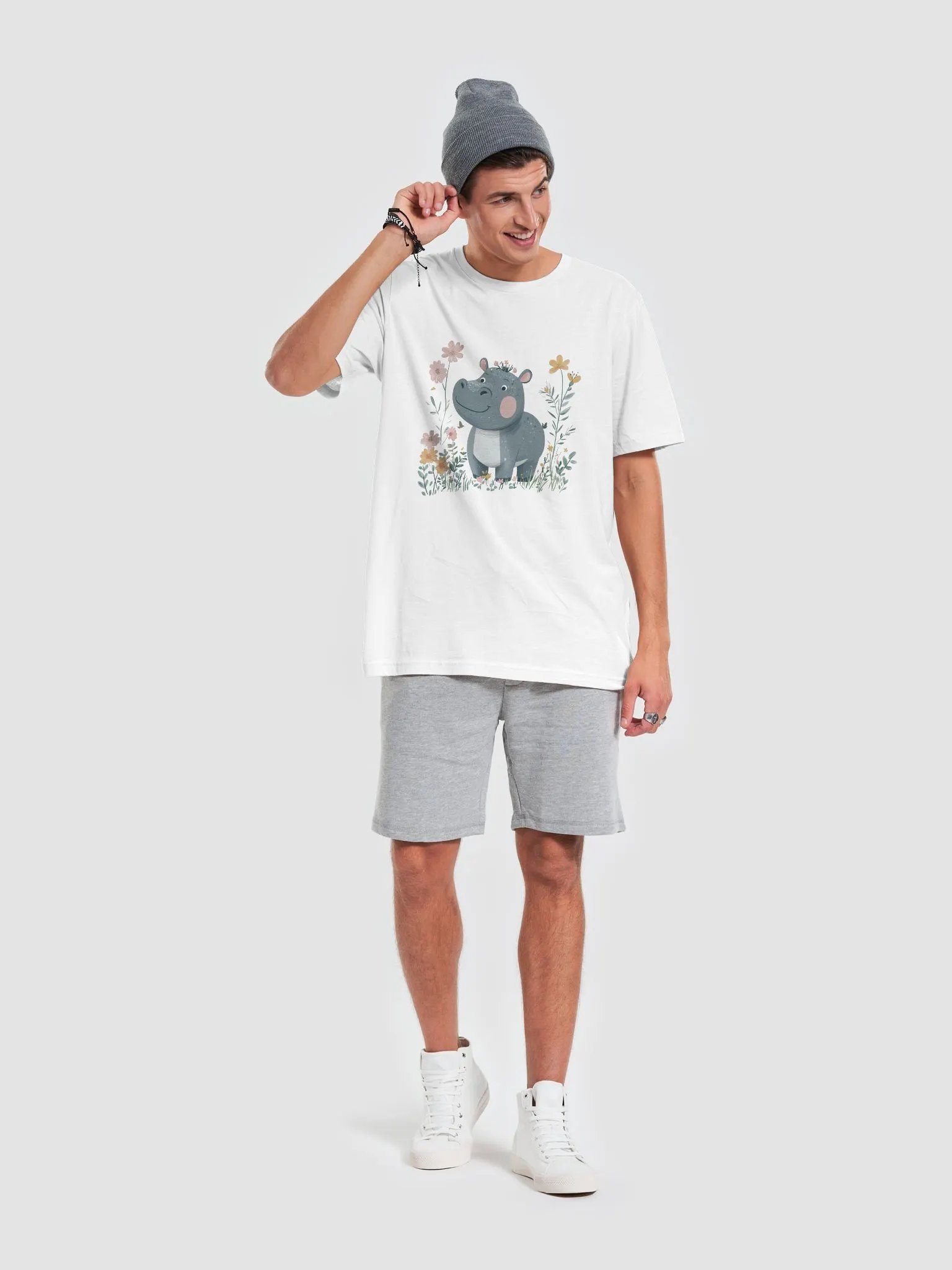 Floral Hippo Tee product image (6)