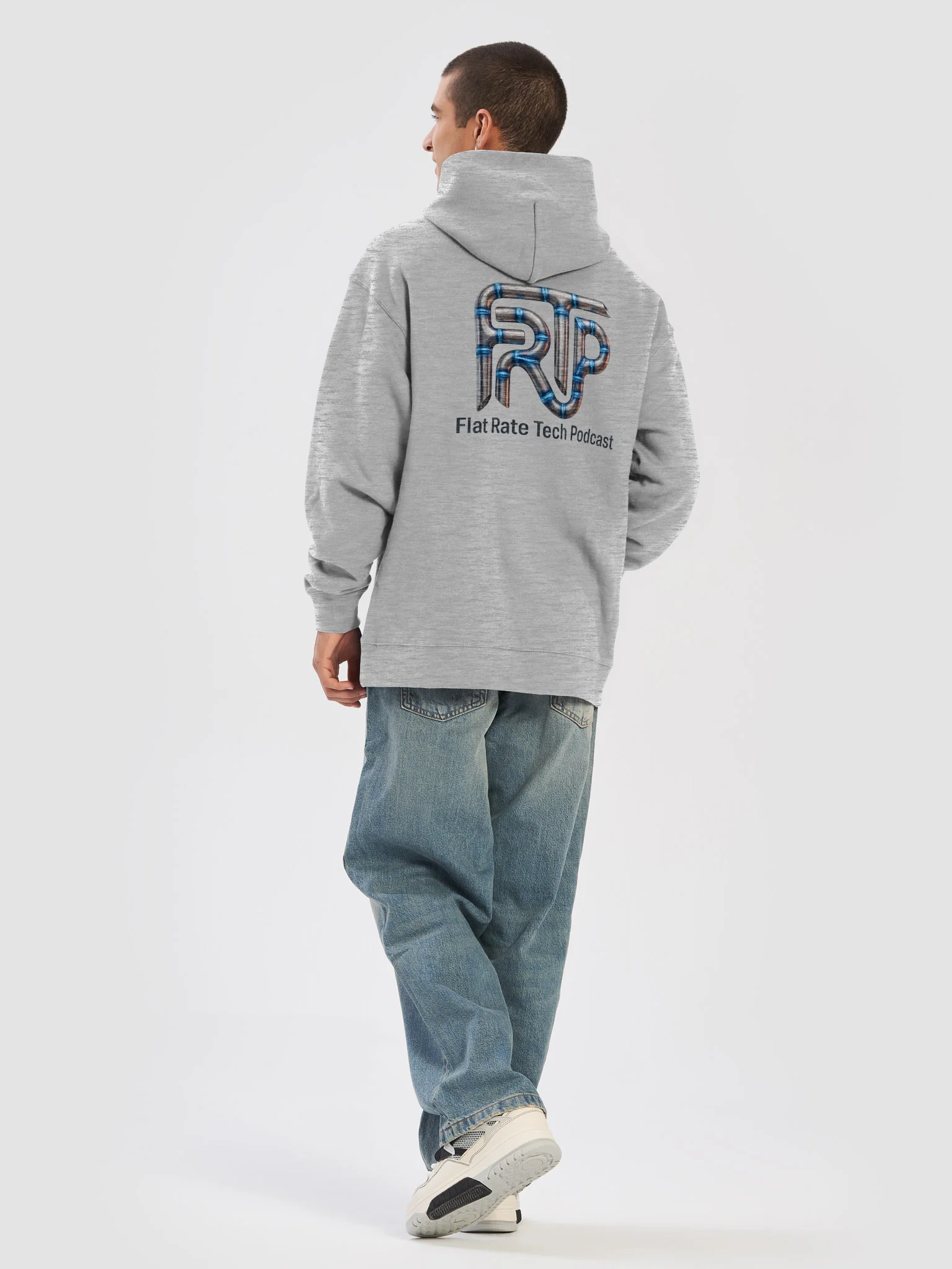 New Logo Grey Hoodie product image (6)