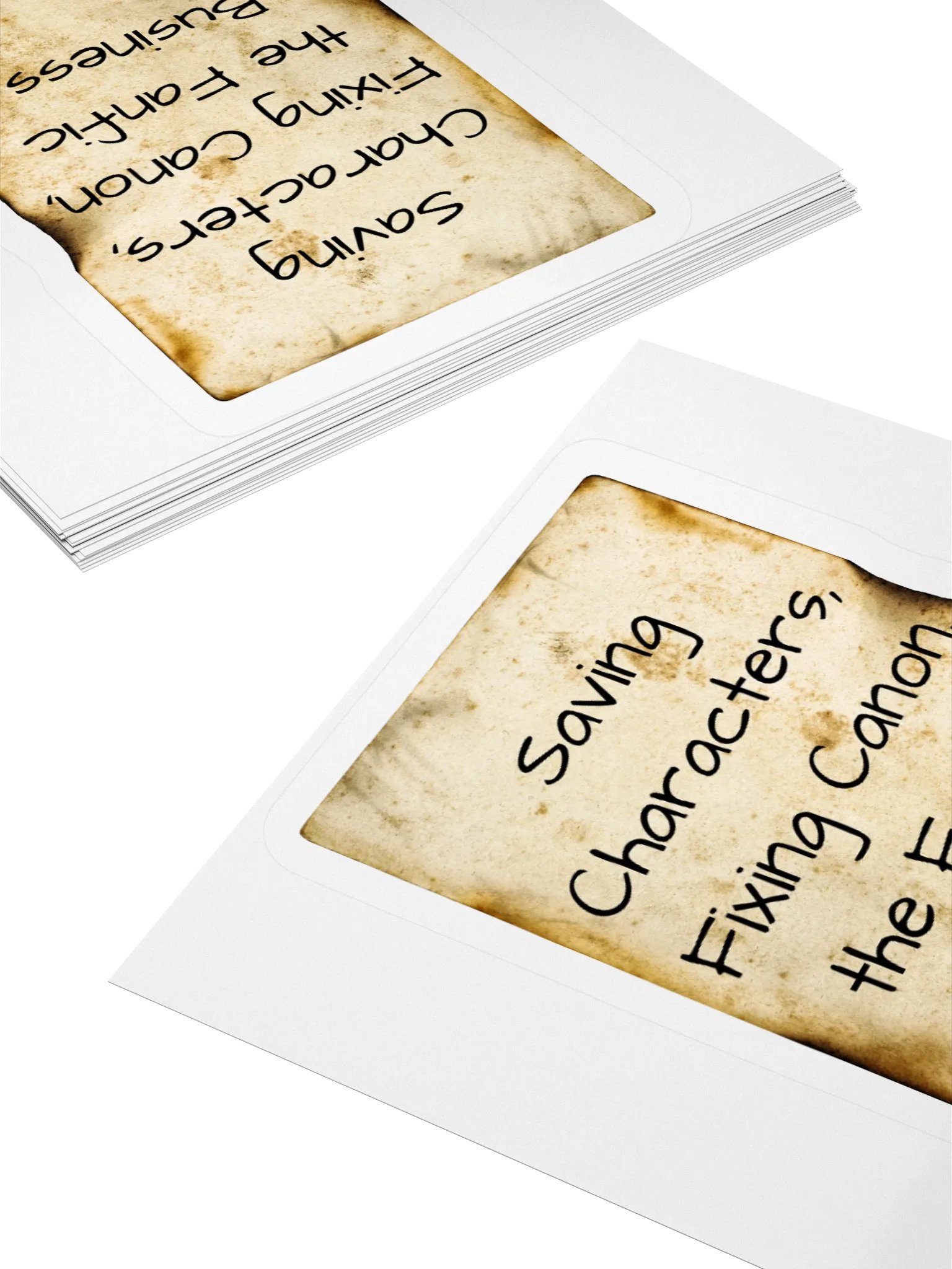 Fic Writer's Motto Sticker product image (4)