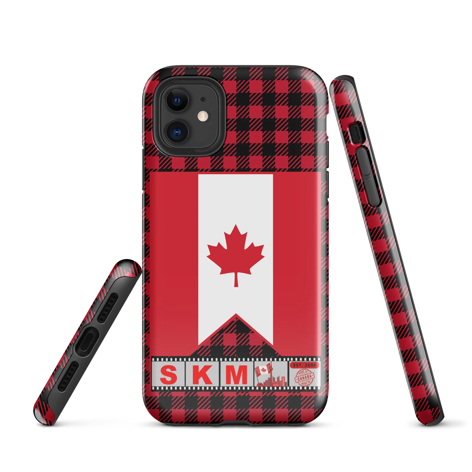 SKM Canadian Tartan iPhone Tough Case product image (1)