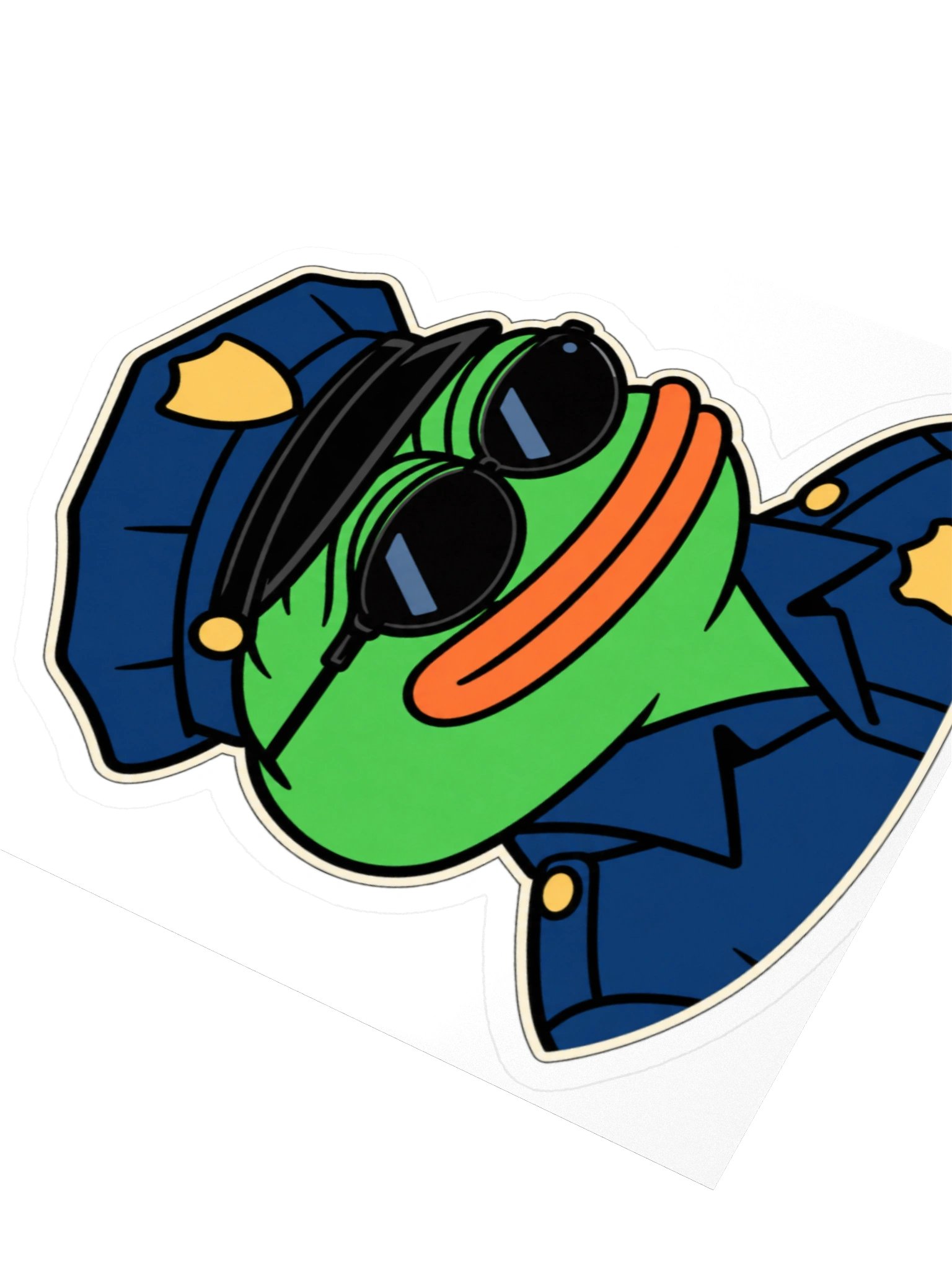 Off Duty Mascot Sticker product image (6)