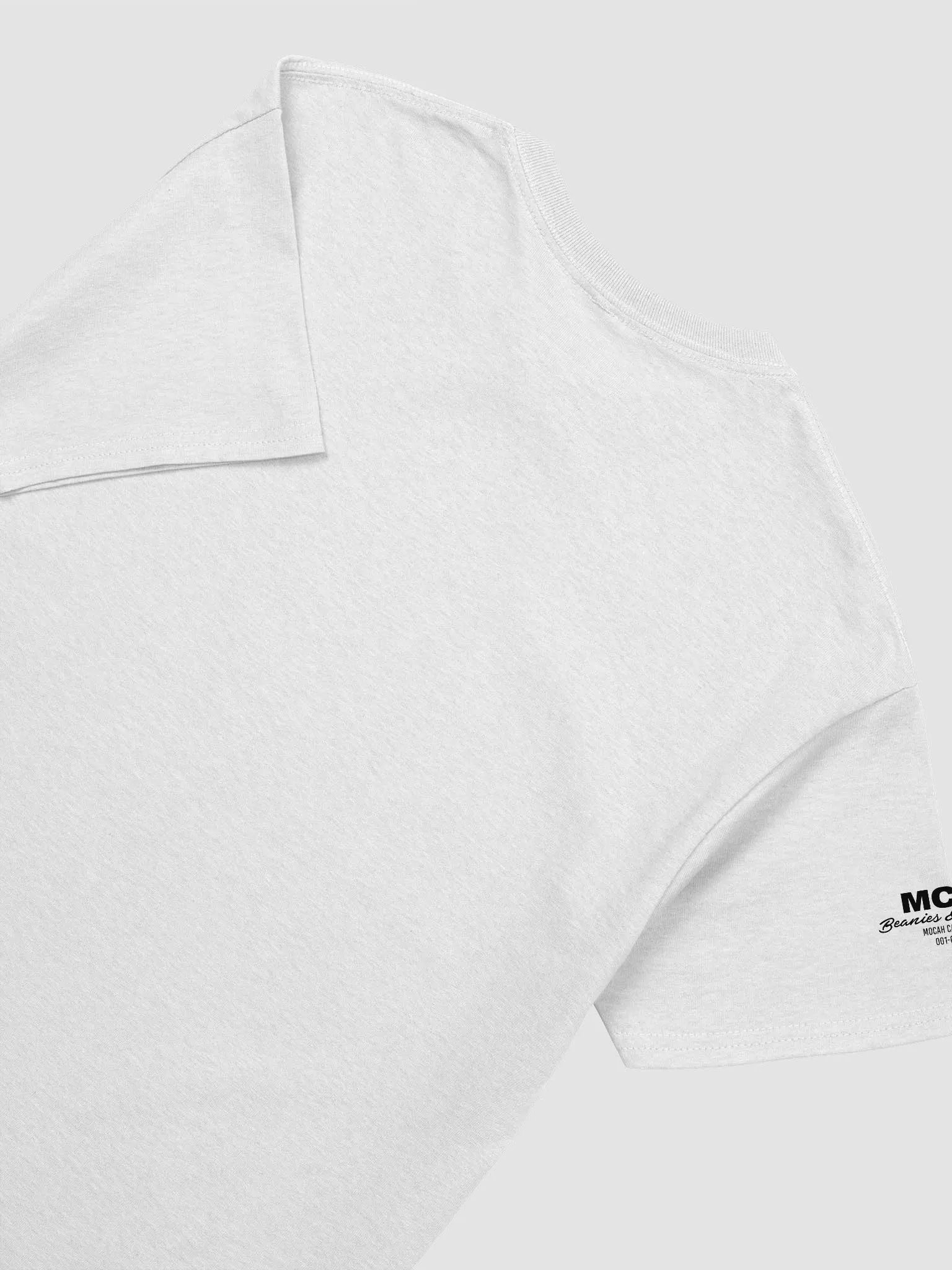 MCW. Beanies & Friends Minimal Tee - White/Orange product image (4)
