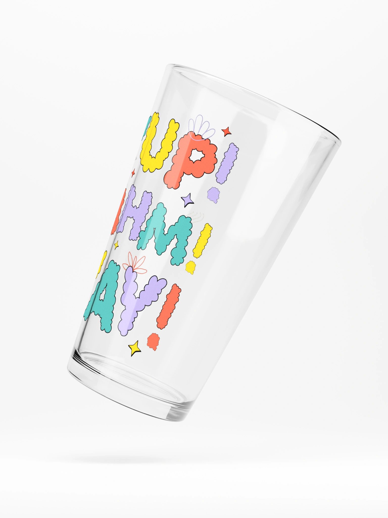 Yup Mhm Yay Shaker Glass product image (5)