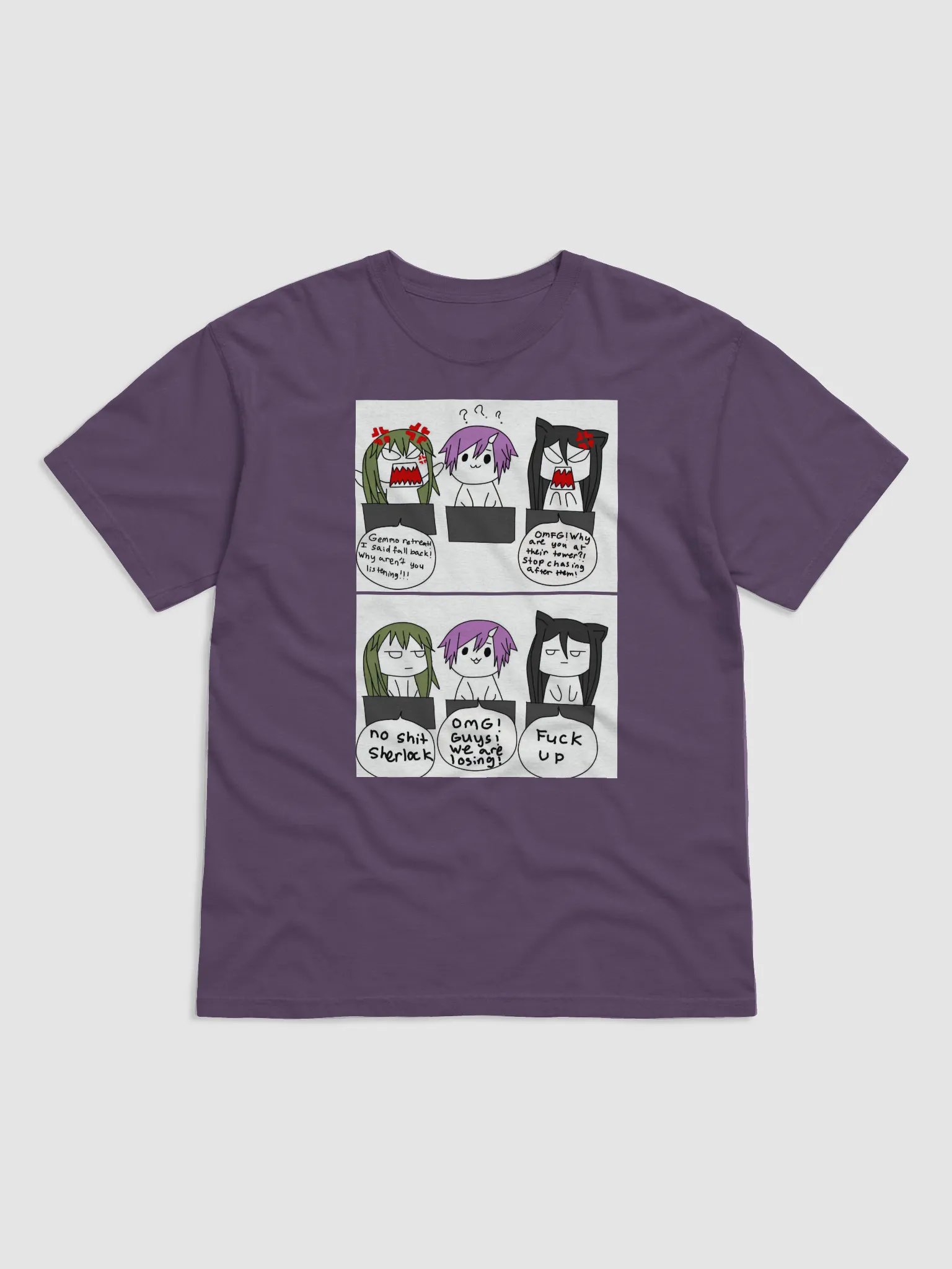 gemmo comic shirt unisex product image (1)