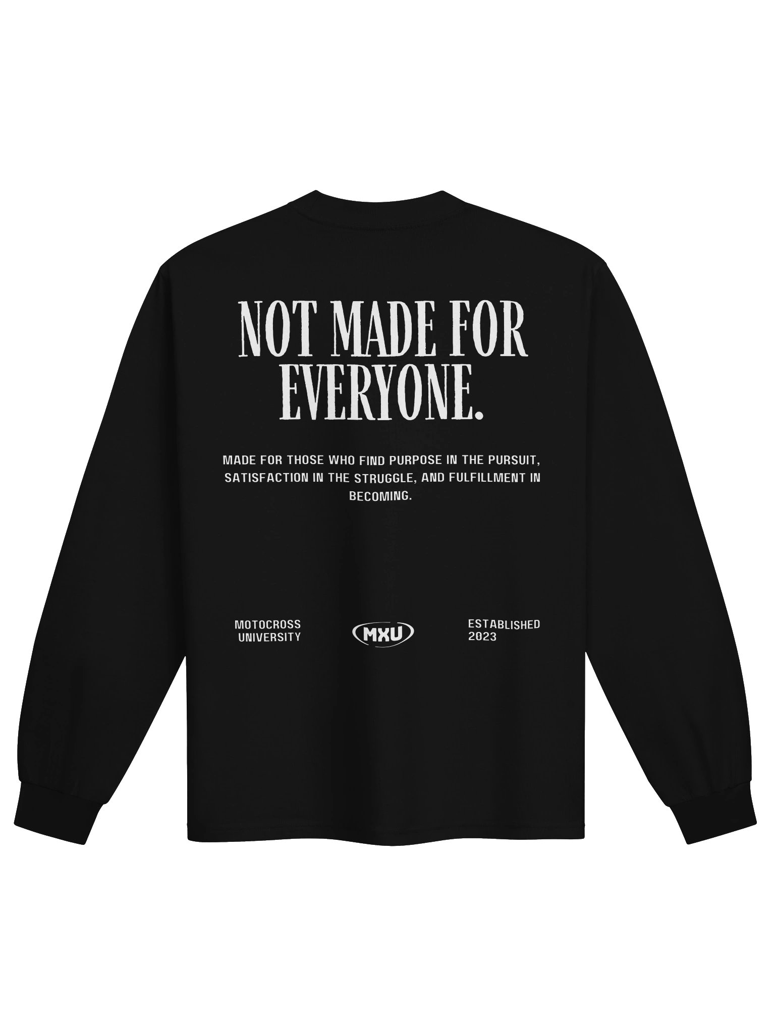 Not For Everyone Long-Sleeve product image (1)