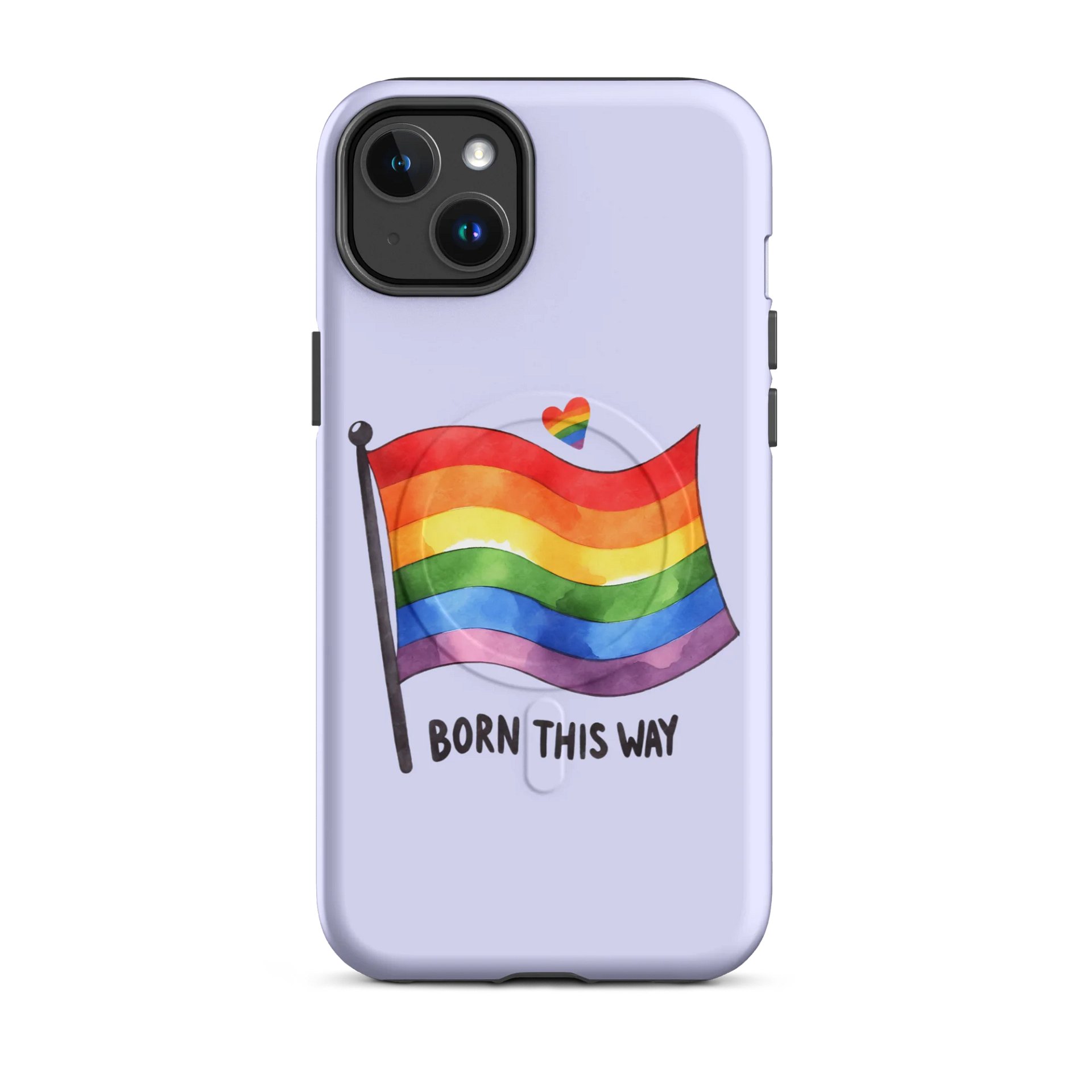 Born This Way Rainbow Flag iPhone Case product image (18)