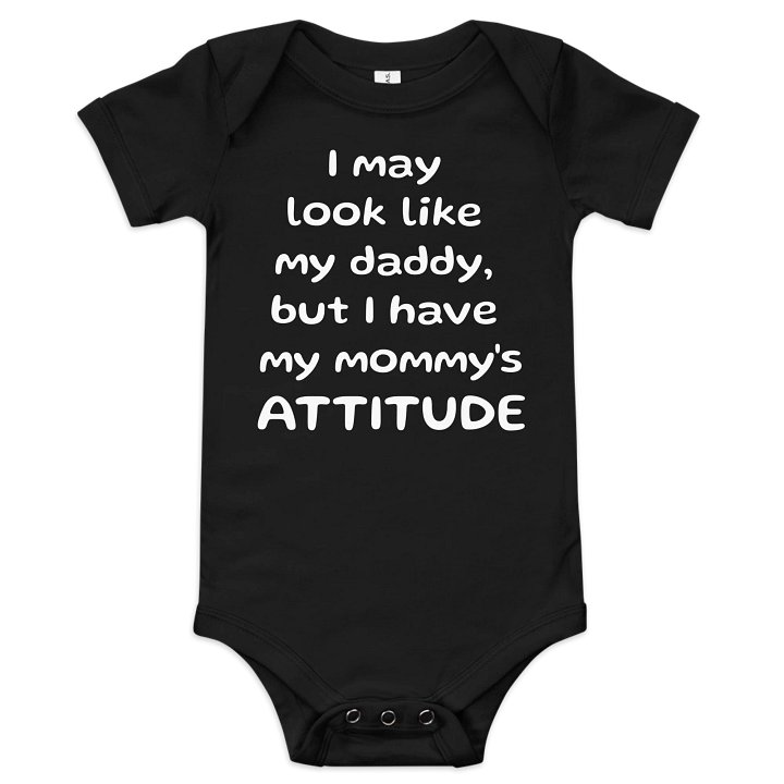 Attitude Baby Onesie product image (1)